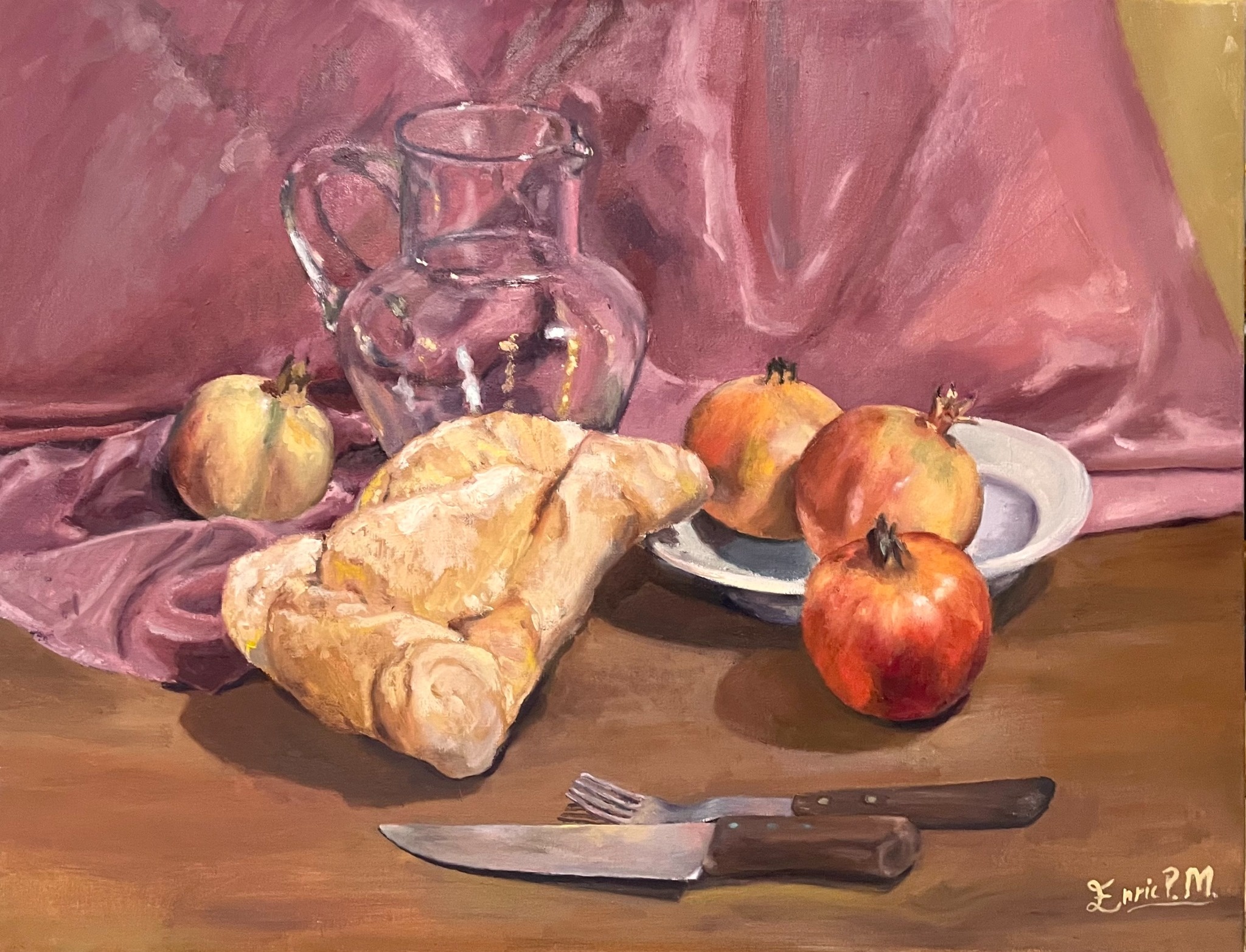 Pan Dalí y granadas